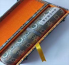 句容书画装裱案例